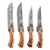 T&M Knives® - Tijger Messenset Professioneel 4-delig - Japanse Koksmessen