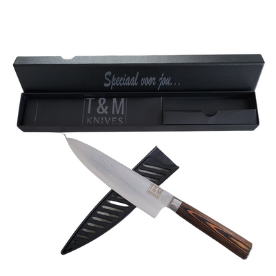 T&M Knives® - Japans Keukenmes Pakkas