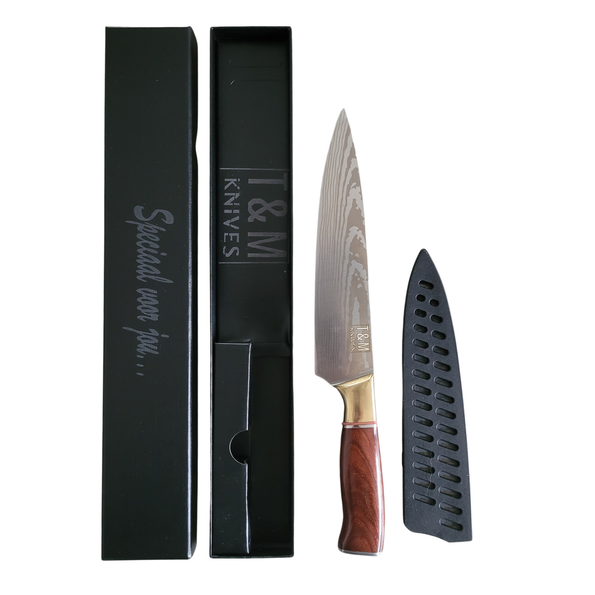 T&amp;M Knives® - Kochmesser Krystofs 20 cm Klinge