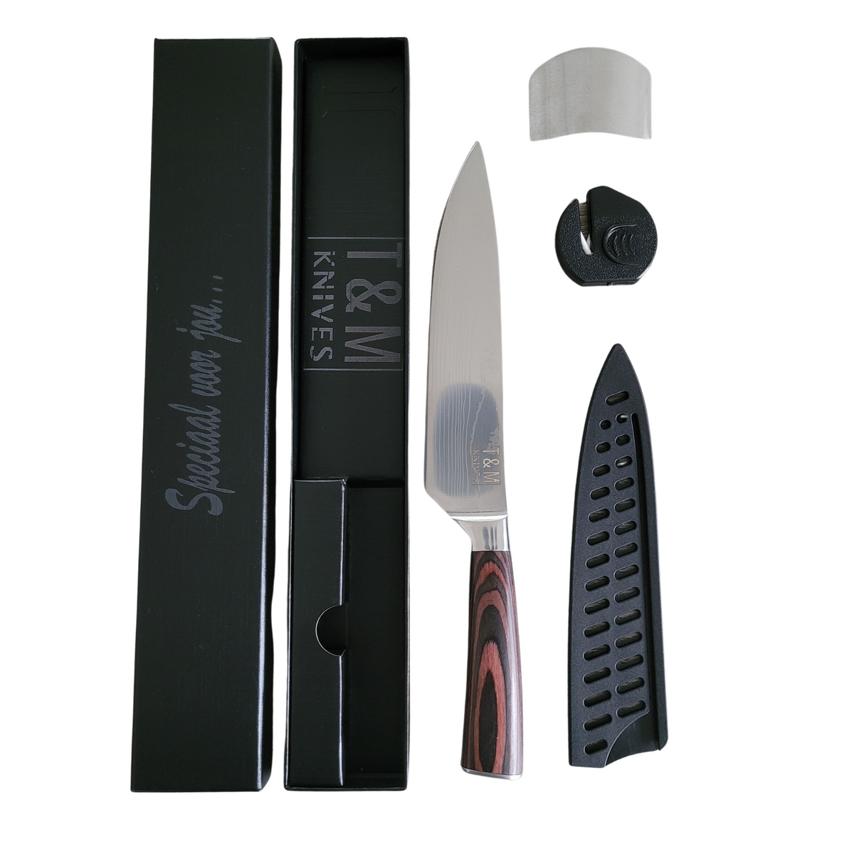 T&M Knives® - Koksmes Pakkas XL - 33cm Keukenmes
