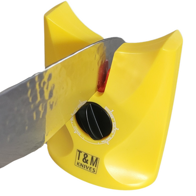 T&amp;M Knives® – Messerschärfer Premium – 6-in-1 Messerschärfen