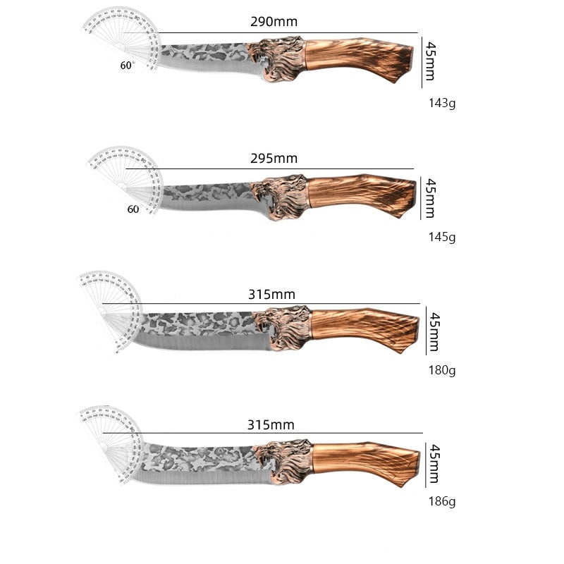 T&M Knives® - Tijger Messenset Professioneel 4-delig - Japanse Koksmessen